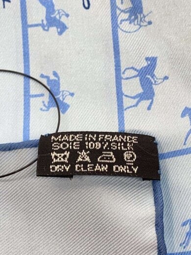 商品画像：スカーフ/シルク/BLU/総柄/レディース// 3