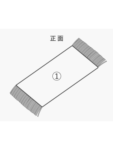 商品画像：スカーフ/シルク/BLU/総柄/レディース// 5