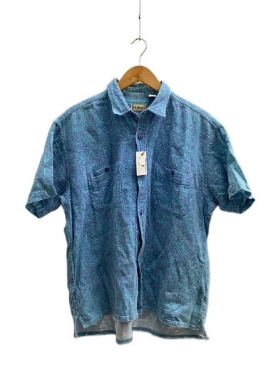 商品画像：半袖シャツ/L/コットン/GRN/総柄 1