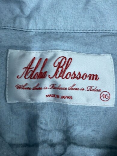 商品画像：アロハシャツ/46/レーヨン/GRY/総柄/ALH-CTE-0003 3