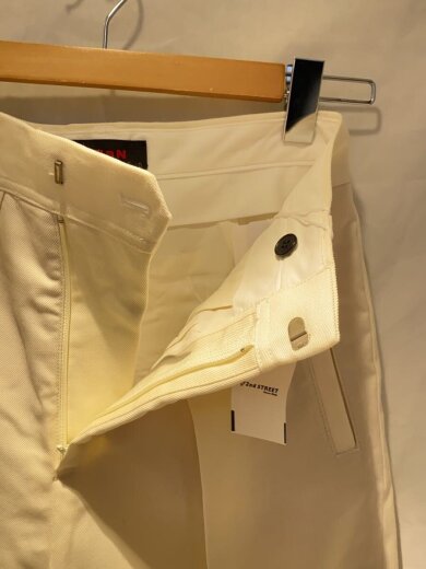 商品画像：コットンリネンスラブ ポケットワイドパンツ/XS/ウール/WHT/39-04-24-04003-HN 3