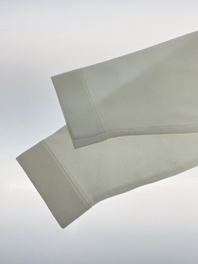 商品画像：ポリエステルコットンニットGジャン/M/ポリエステル/ホワイト/無地/63-02-41-02013 6