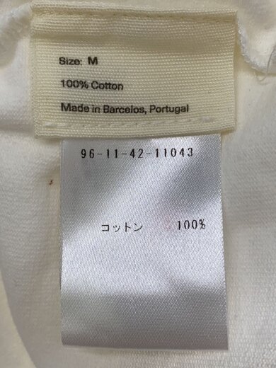 商品画像：Duties and taxes included/Tシャツ/M/コットン/ホワイト/MRS24CS002 4