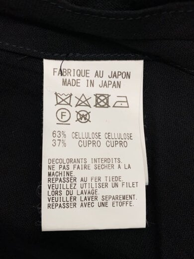 商品画像：ロングジャケット/2/セルロース/BLK/LZ-J07-202// 4
