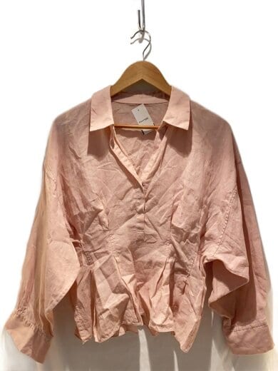 商品画像：リネンウエストシェイプシャツ/長袖シャツ/GGZ1051304A0007 1