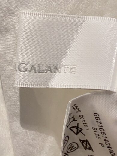 商品画像：ウエストタックシャツ/半袖シャツ/FREE/コットン/WHT/GGZ1051404A0008 4