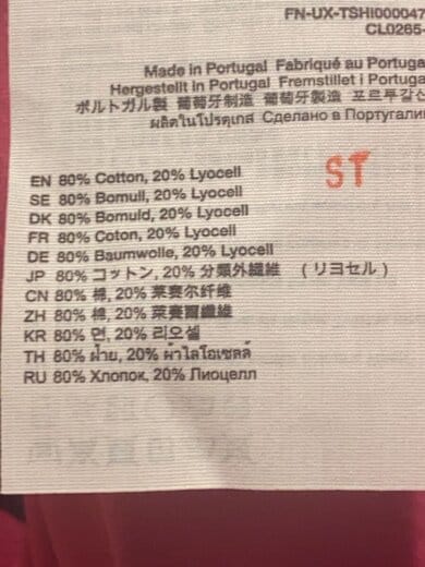 商品画像：Tシャツ/M/コットン/PNK 5