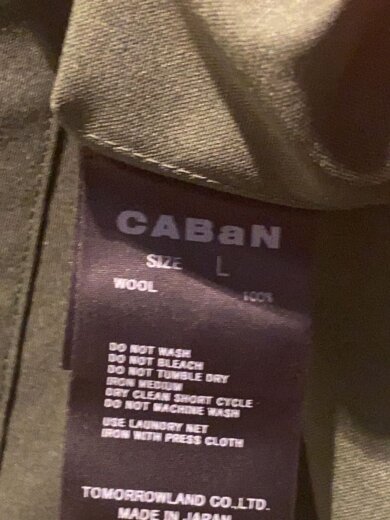 商品画像：ドライウールタイプライター オーバーサイズシャツ/L/ウール/GRN/59-08-01-8002 4