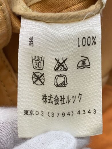 商品画像：ジャケット/4/コットン/イエロー/無地// 4