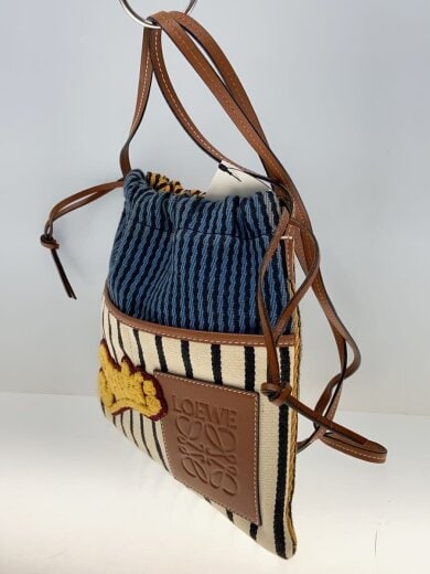 商品画像：Paulas Ibiza/ショルダーバッグ/--/BEG/ストライプ// 2