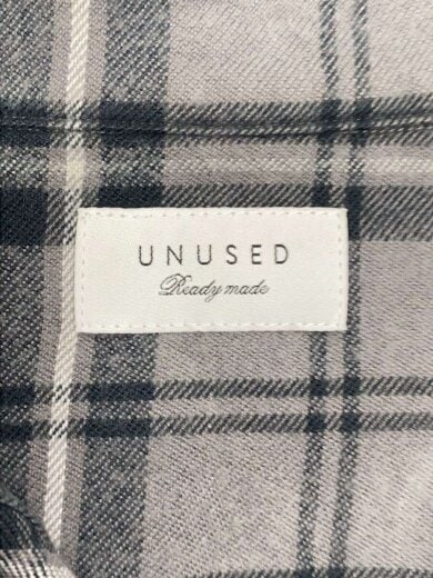 商品画像：25年モデル/RAYON PLAID SHIRTS/2/レーヨン/グレー/チェック/US2524// 3