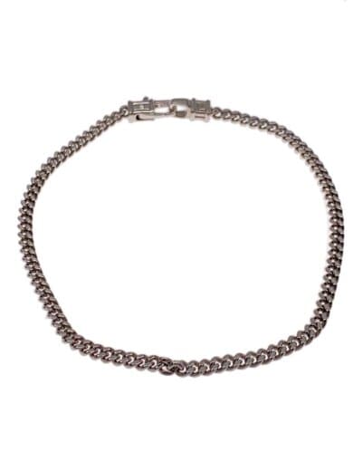 商品画像：Curb Bracelet M/ブレスレット/SV925/SLV/メンズ 1
