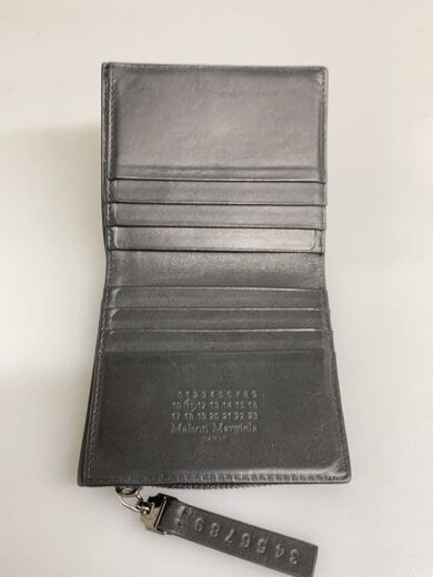 商品画像：2つ折り財布/レザー/BLK/メンズ/S35UI0507 4