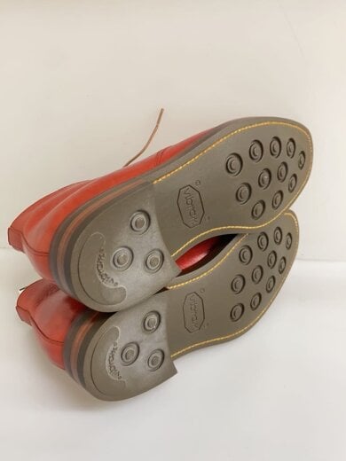 商品画像：金沢kokon/チャッカブーツ/--/RED/レザー 4