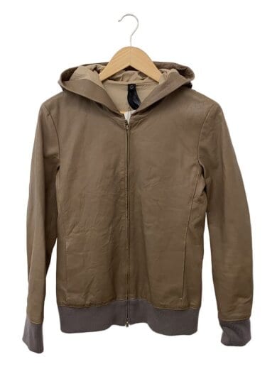 商品画像：レザージャケット・ブルゾン/S/牛革/BEG 1