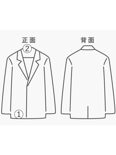 商品画像：ジャケット/XL/コットン/BLK/無地 7