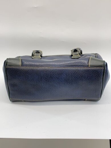 商品画像：ハンドバッグ/レザー/NVY// 4