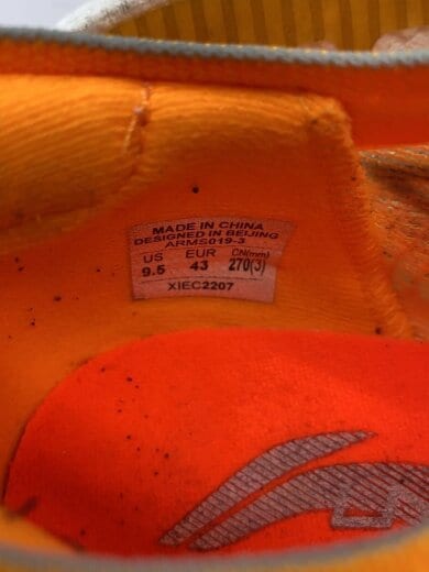 商品画像：ローカットスニーカー/27cm/ORN/arms019-3 5