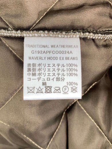 商品画像：キルティングジャケット/36/ポリエステル/CML/無地/G192APFCO0024A// 4