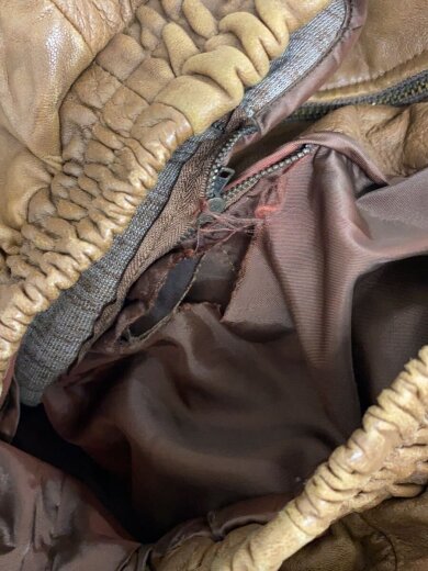 商品画像：フライトジャケット/M/羊革/CML/DOS-0526 6