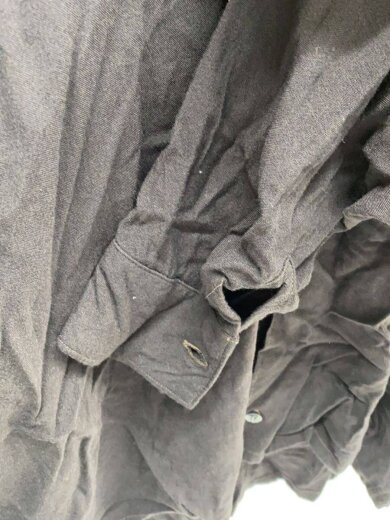 商品画像：19SS/レーヨンオープンカラーシャツ/長袖シャツ/1/レーヨン/BLK 5