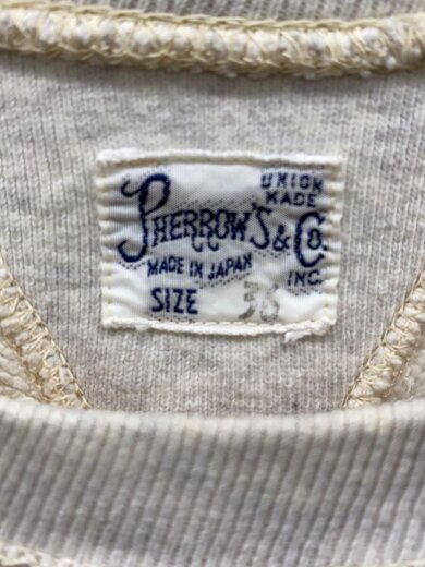 商品画像：air corps/両Vガゼ/スウェット/36/コットン/GRY// 4