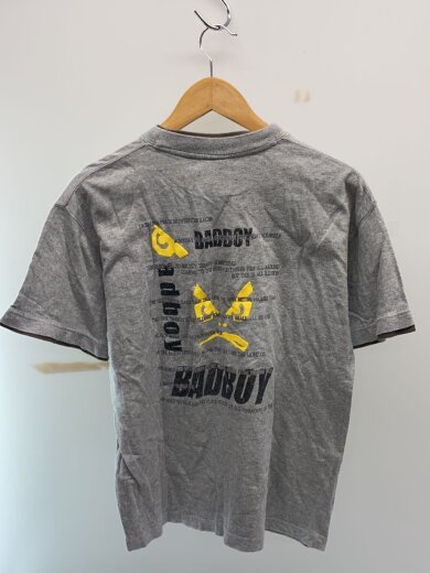 商品画像：Y2K/両面プリント/Tシャツ/L/コットン/GRY 2
