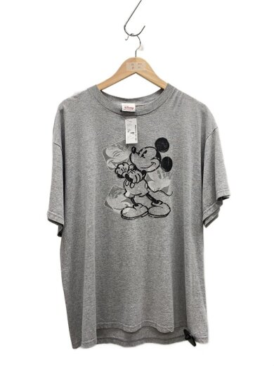 商品画像：Tシャツ/L/コットン/GRY/プリント// 1