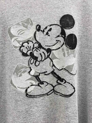 商品画像：Tシャツ/L/コットン/GRY/プリント// 4
