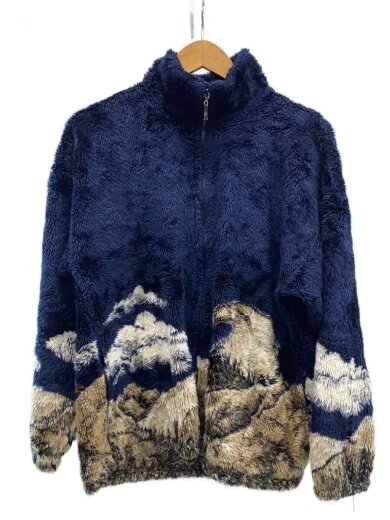 商品画像：BEAR RIDGE/フリースジャケット/L/アクリル/NVY/アニマル 1