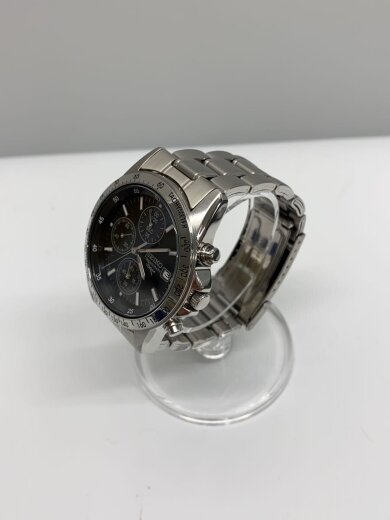 商品画像：クォーツ腕時計/アナログ/ステンレス/BLK/SLV/SS/7T92-0DW0 2