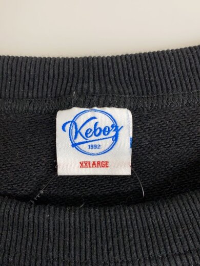 商品画像：スウェット/XL/コットン/BLK/無地// 3