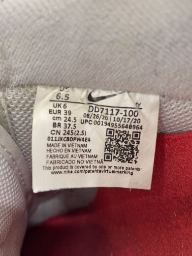 商品画像：AIR FORCE 1 LOW_エア フォース 1 ロー/24.5cm/WHT 5