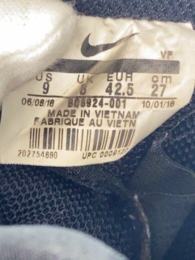 商品画像：ローカットスニーカー/27cm/BLK/BQ6924-001 5