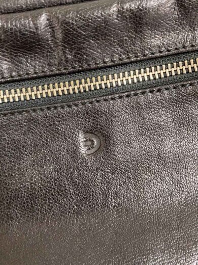 商品画像：ショルダーバッグ/レザー/BLK/無地// 5