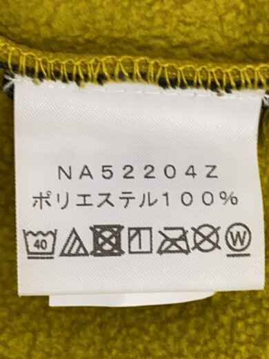 商品画像：フリースジャケット_NA52204Z/L/ポリエステル/YLW 4