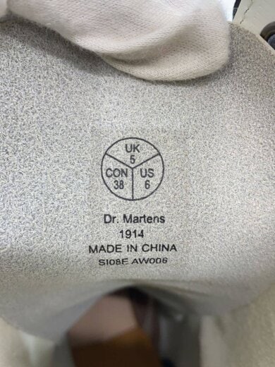 商品画像：ブーツ/--/WHT/レザー 5