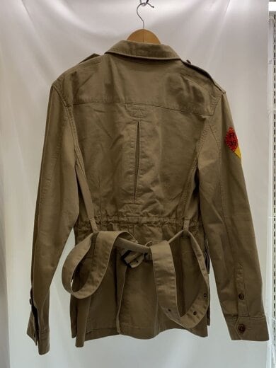 商品画像：ベルテッドサファリジャケット/M/--/BEG/無地 2