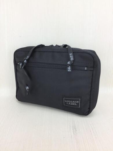 画像：LUGGAGE LABELLUGGAGE LABEL ラゲッジレーベル/ポーチ/ナイロン/BLK/無地2