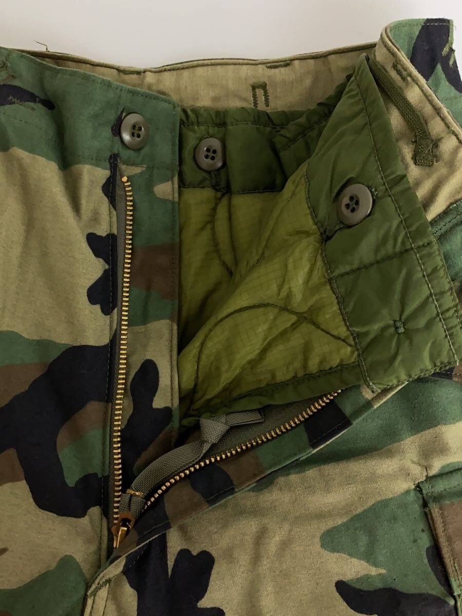 US.ARMY / ボトム/S/コットン/KHK/カモフラ/8415-01-099-7855//