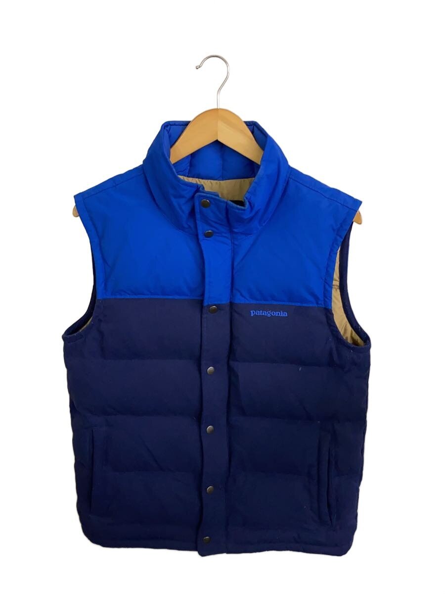 patagonia / ダウンベスト/S/ナイロン/BLU/27585FA13