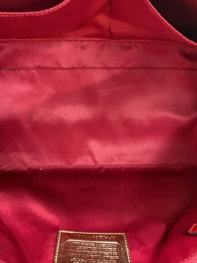 商品画像：ハンドバッグ/キャンバス/BRW/総柄/F16295 6