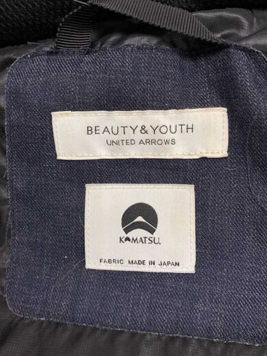 商品画像：ダウンジャケット/M/ポリエステル/NVY/無地/1225-114-8584 3