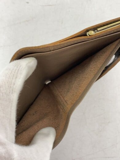 商品画像：2つ折り財布/レザー/BEG/レディース 7