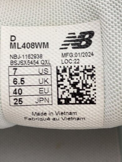 商品画像：ML408/ホワイト/25cm/WHT 5