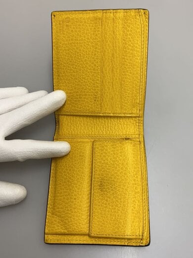 商品画像：2つ折り財布/レザー/BLK/メンズ/610466 4