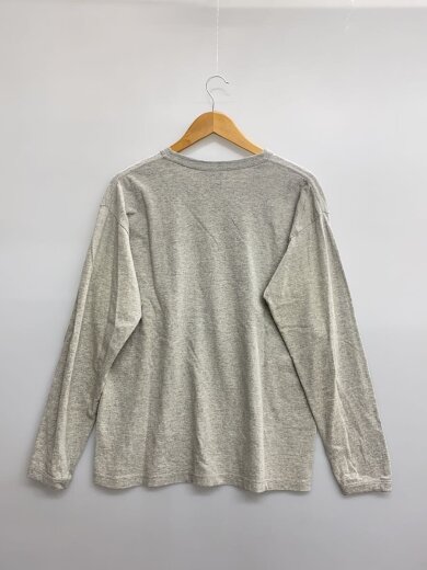 商品画像：長袖Tシャツ/M/コットン/GRY/無地// 2
