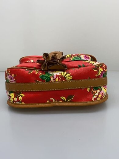 商品画像：ショルダーバッグ/--/RED/花柄 4