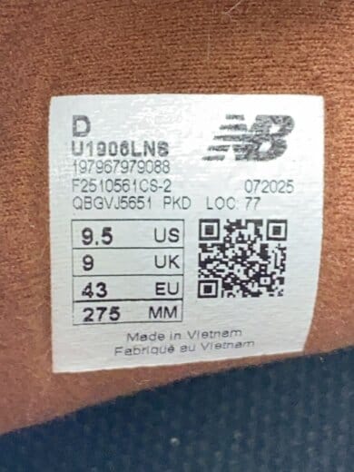 商品画像：U1906/ブラウン/US9.5/BRW/スウェード 5