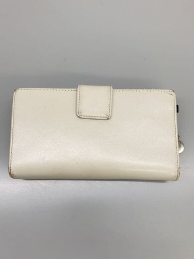 商品画像：長財布/レザー/WHT/無地/レディース 2
